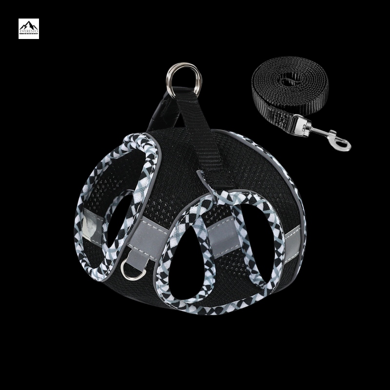 No-Pull Reflective Dog Harness With Leash Set