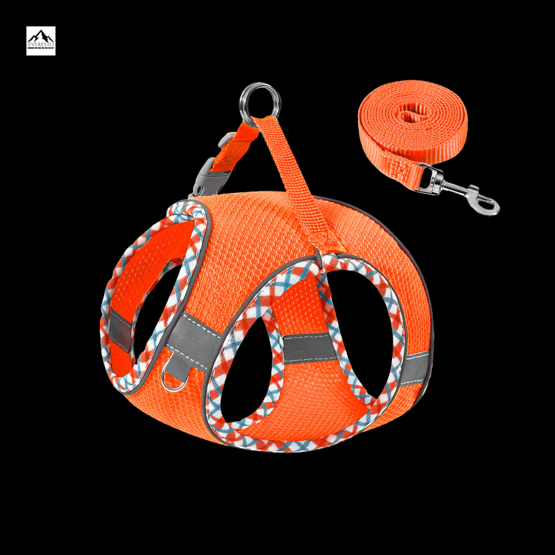 No-Pull Reflective Dog Harness With Leash Set